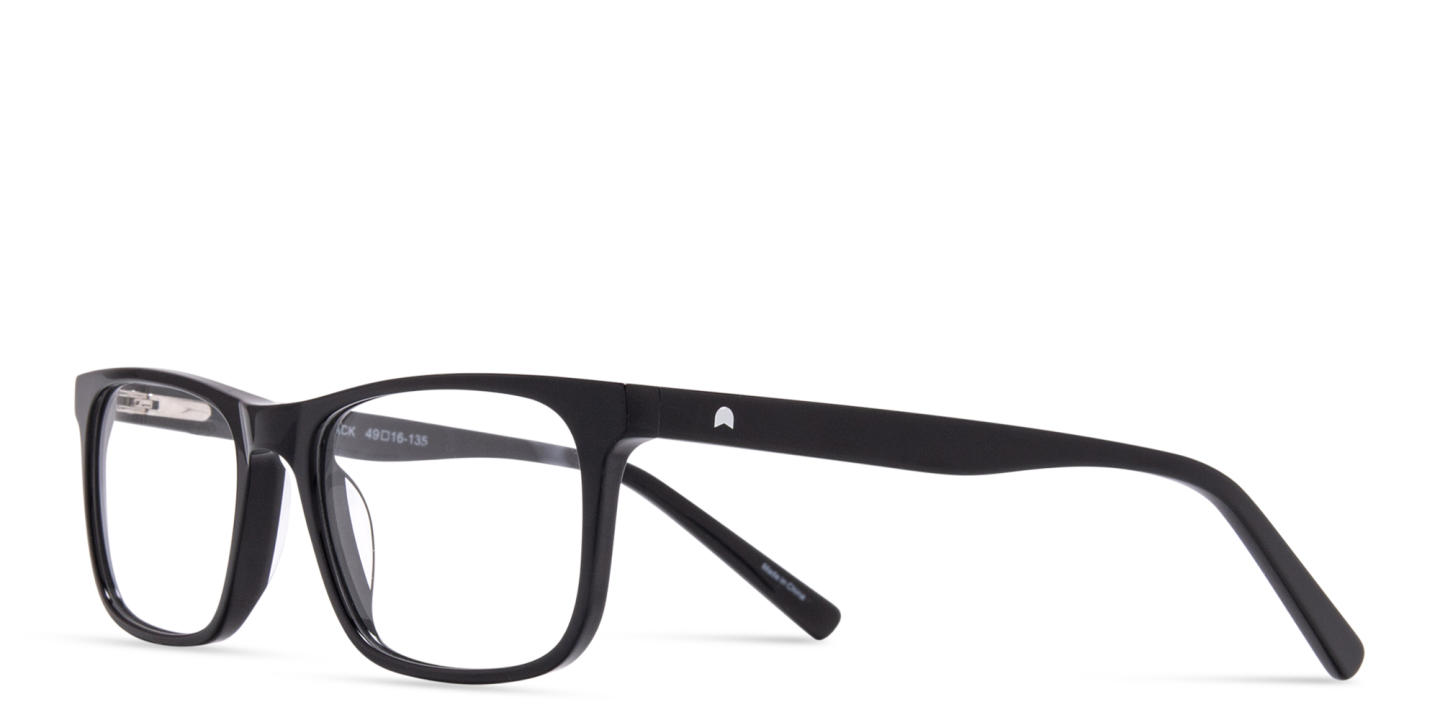 TRICE Kids Rectangle Eyeglasses in Black – Product Photo 1