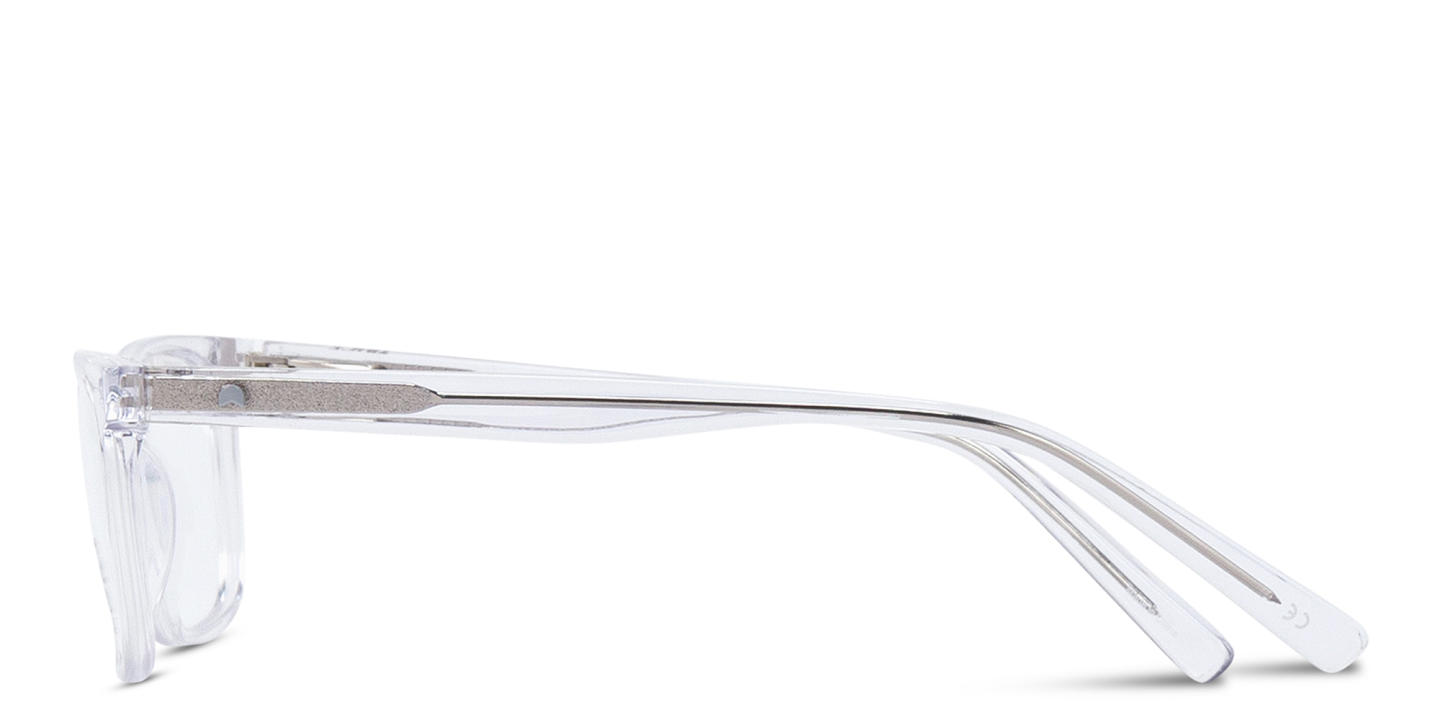 TRICE Kids Rectangle Eyeglasses in Clear – Product Photo 3
