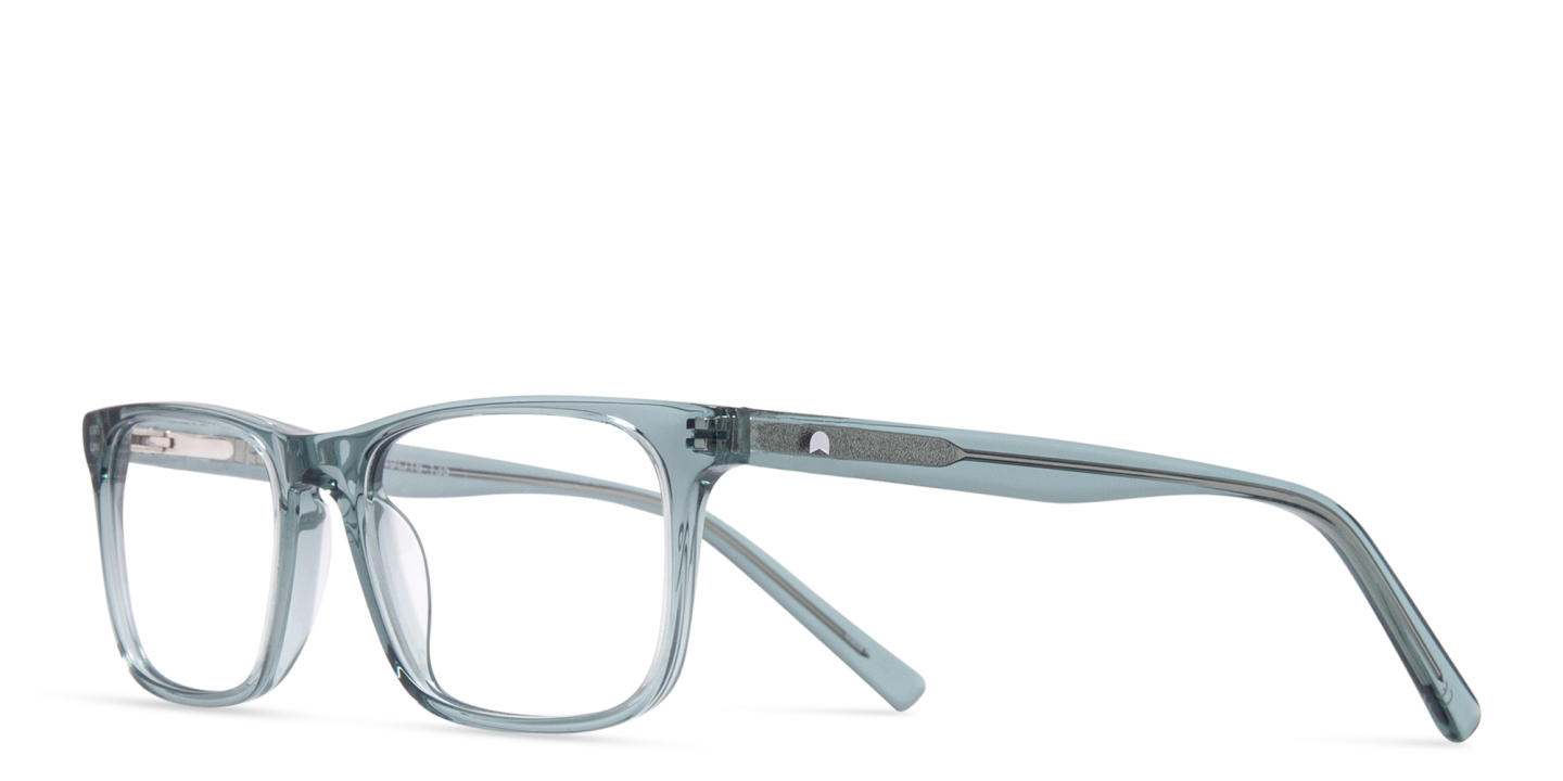 TRICE Kids Rectangle Eyeglasses in Green – Product Photo 1