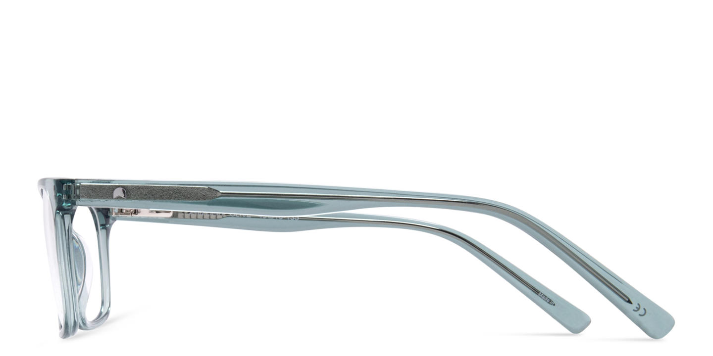 TRICE Kids Rectangle Eyeglasses in Green – Product Photo 3