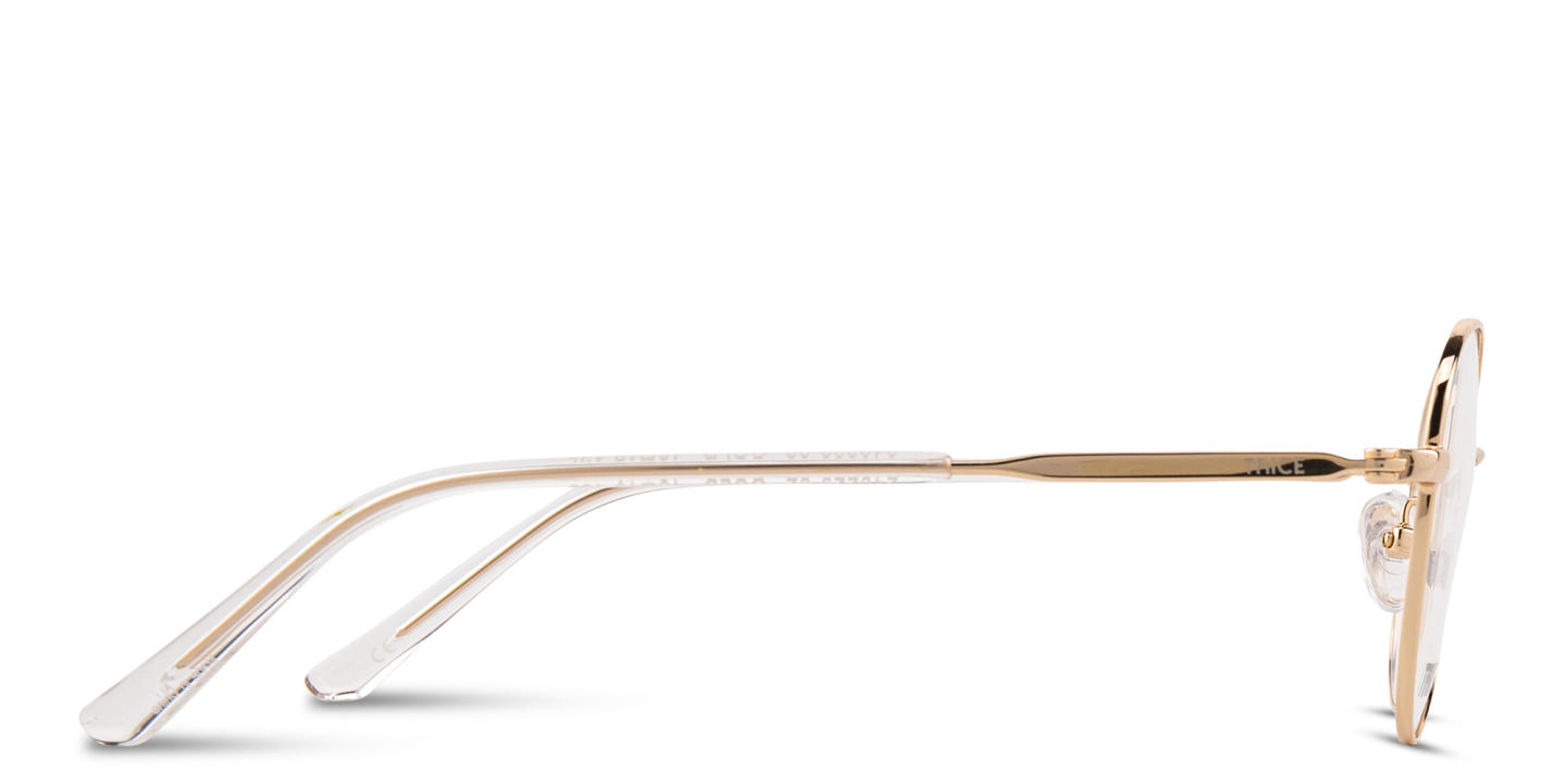 TRICE Kids Panthos Eyeglasses in Gold – Product Photo 2