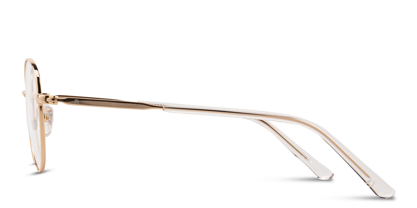 TRICE Kids Panthos Eyeglasses in Gold – Product Photo 3