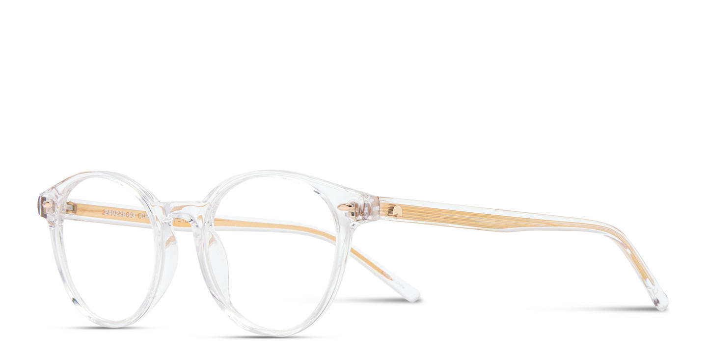 TRICE Kids Round Eyeglasses in Clear – Product Photo 1