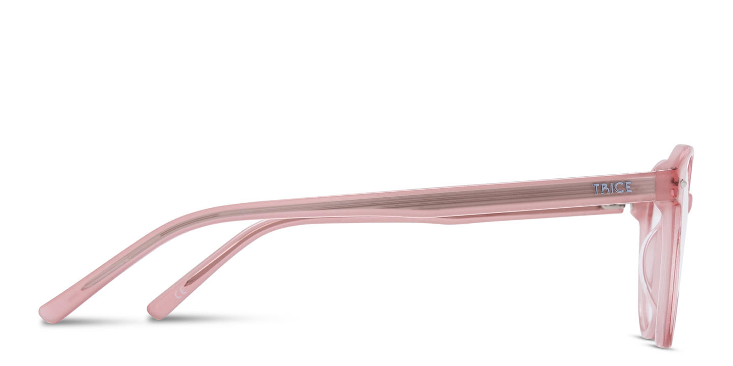 TRICE Kids Round Eyeglasses in Pink – Product Photo 2