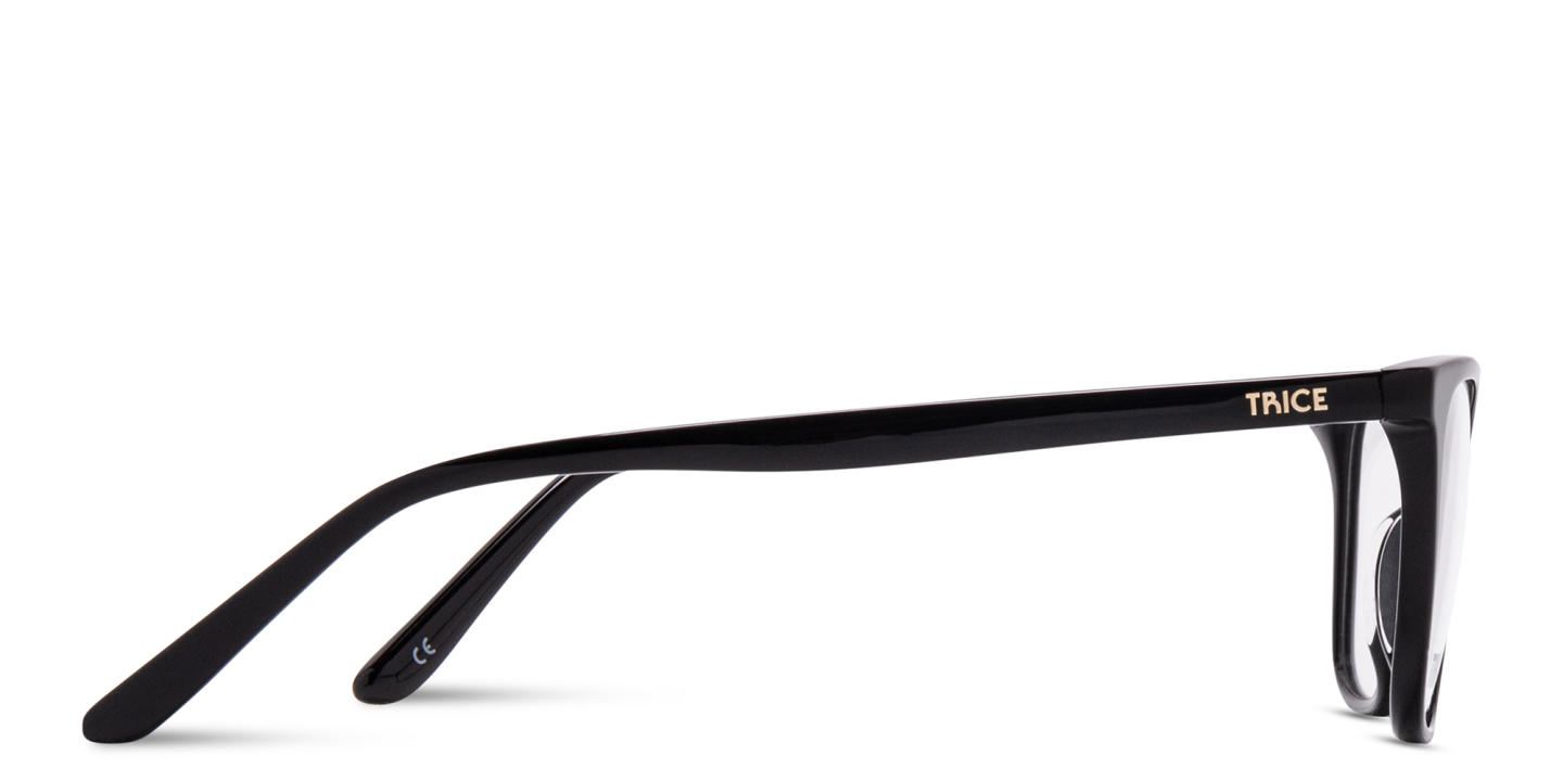 Shop TRICE Kids Square Eyeglasses in Black online.