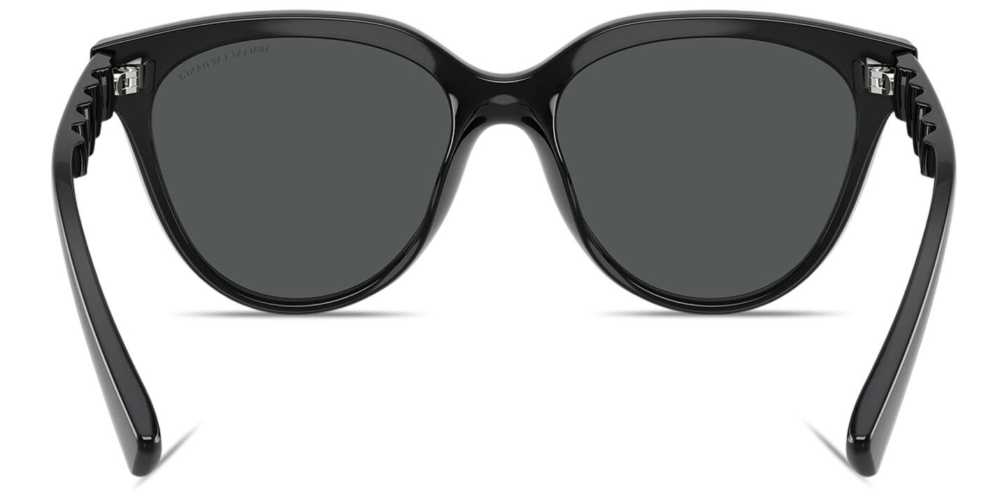 Armani Exchange Logo-Print Round Sunglasses in Grey – Product Photo 3
