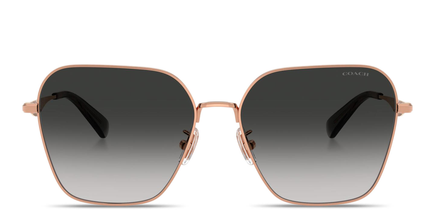 Coach C'Motif Irregular Sunglasses in Rose Gold – Product Photo 0