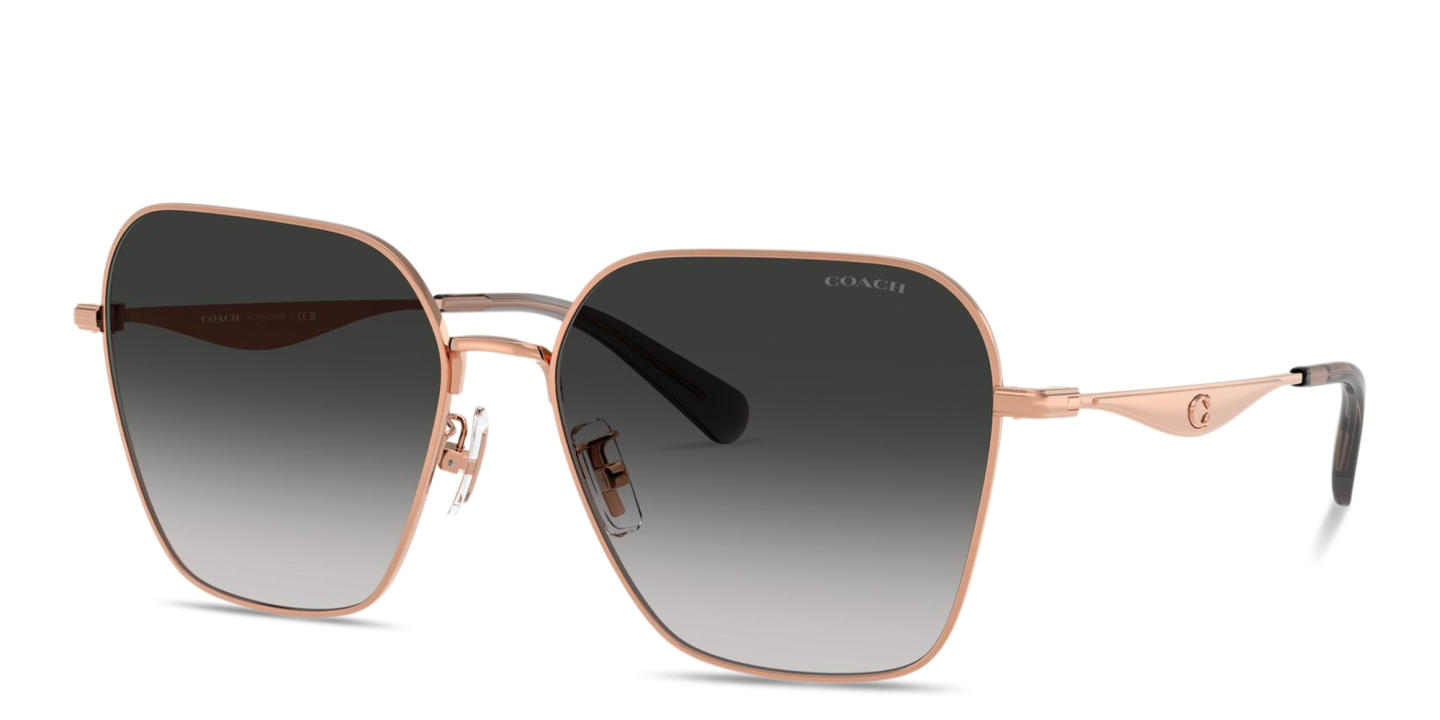 Coach C'Motif Irregular Sunglasses in Rose Gold – Product Photo 1