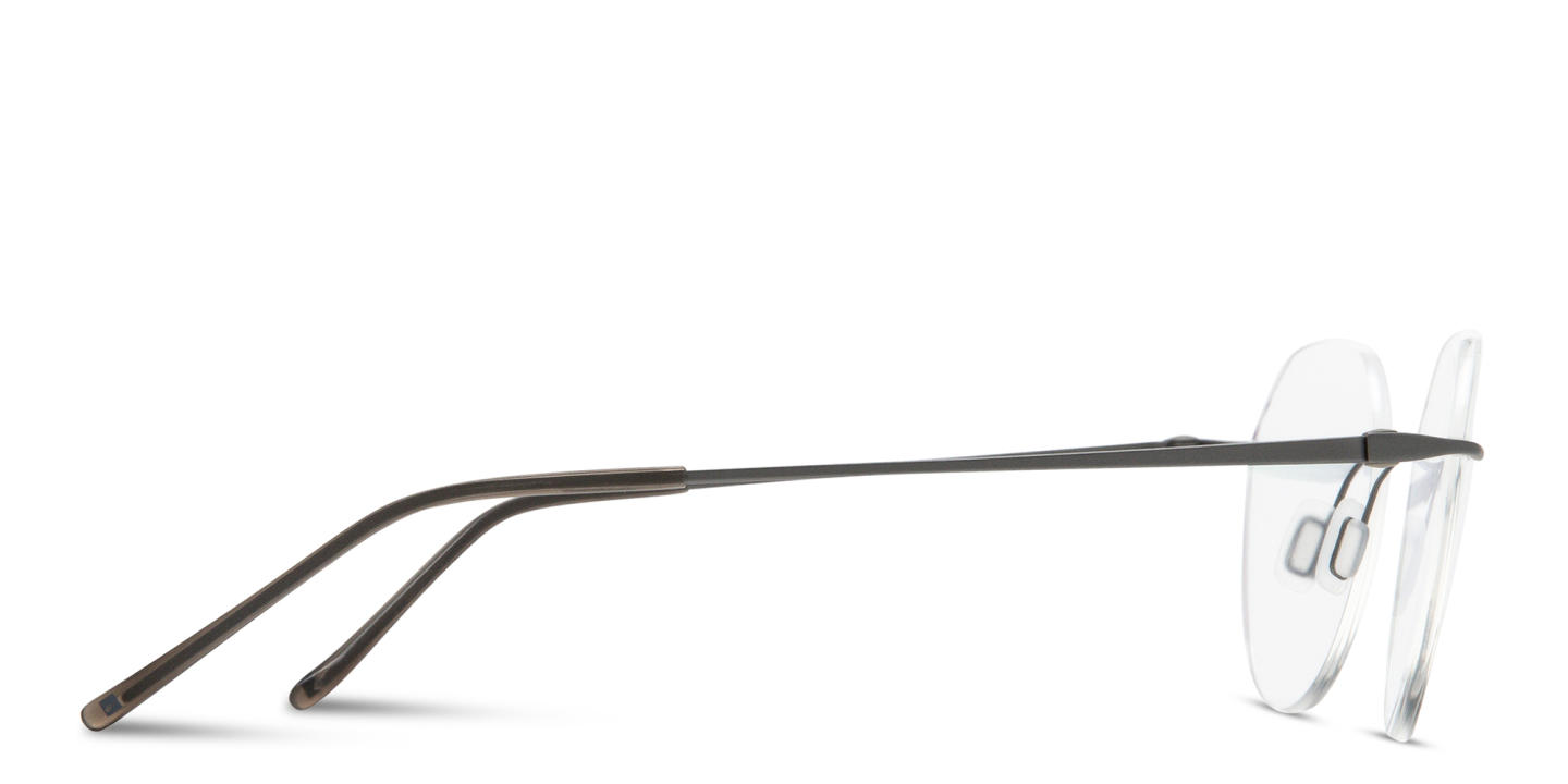Modo Unisex Rimless Panthos Eyeglasses in Gunmetal – Product Photo 2