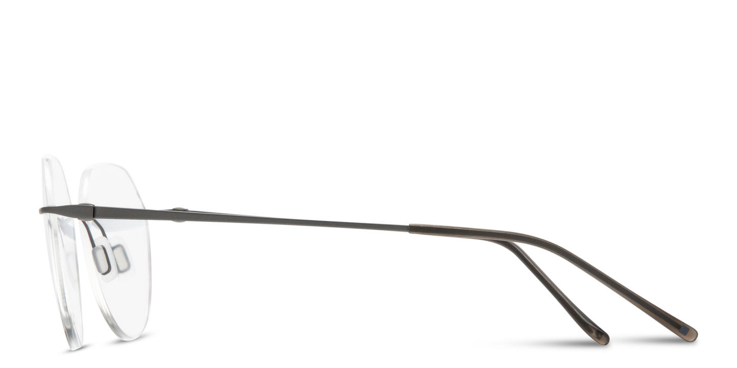 Shop Modo Unisex Rimless Panthos Eyeglasses in Gunmetal online.