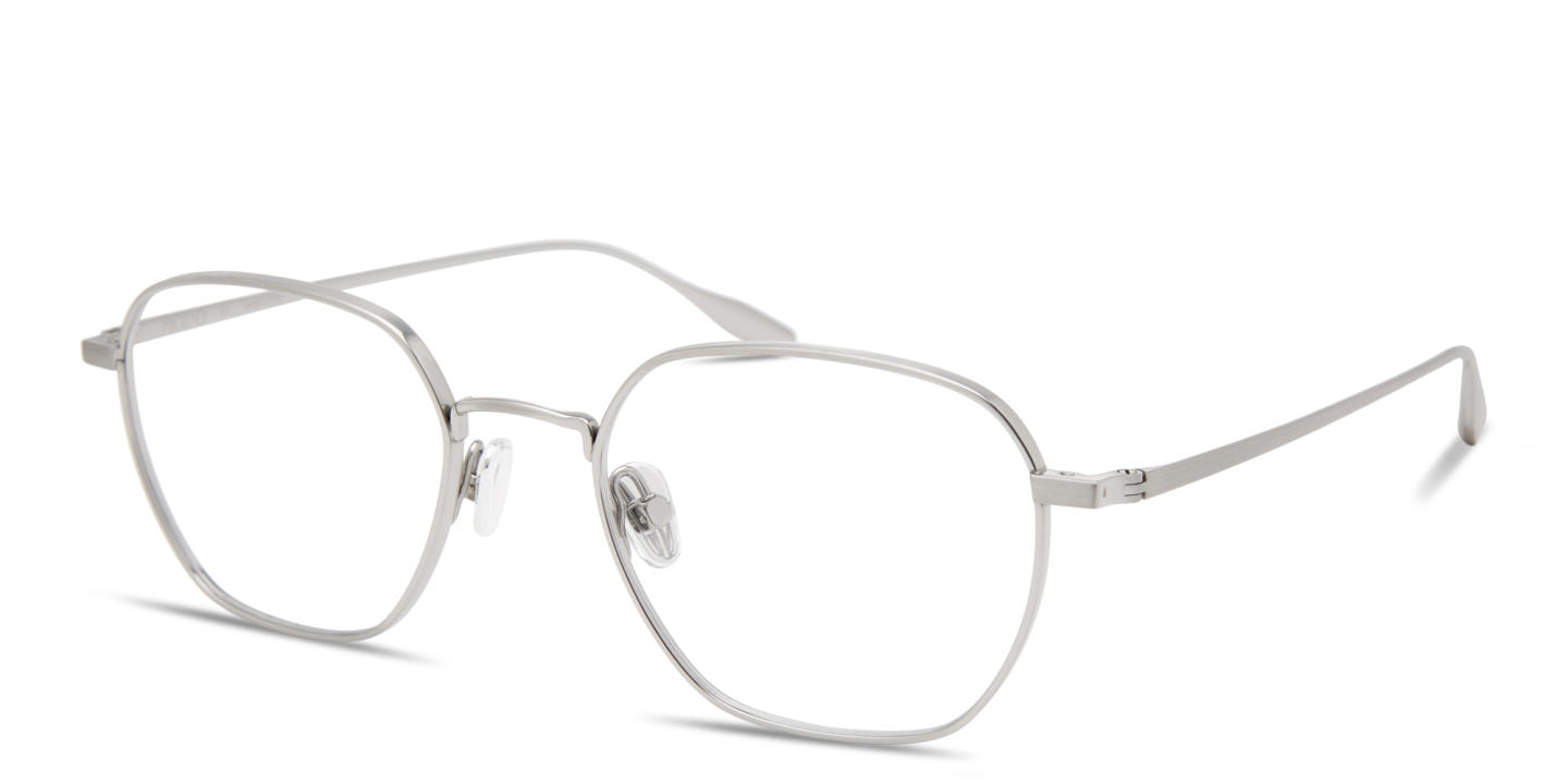 Modo Unisex Square Eyeglasses in Silver – Product Photo 1