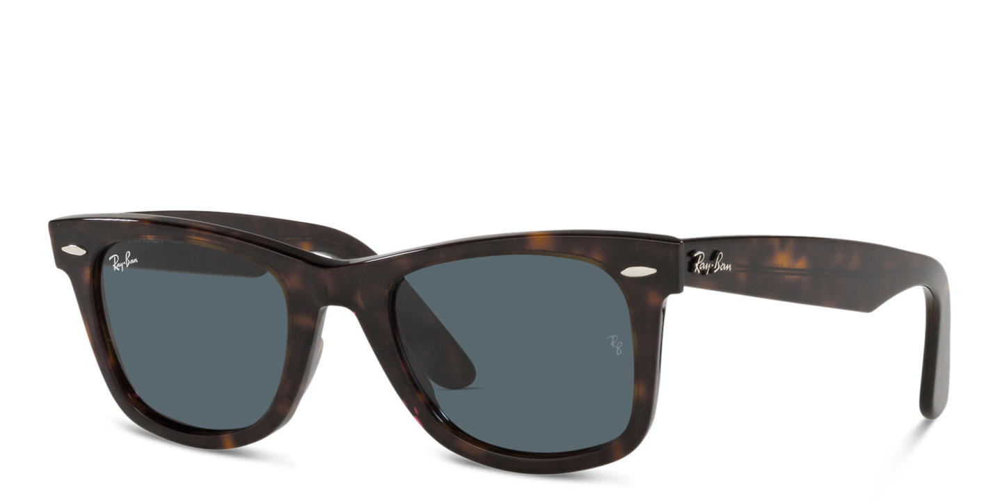 Ray-Ban Wayfarer Unisex Square Sunglasses in Tortoise – Product Photo 1