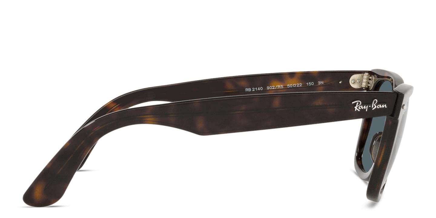 Shop Ray-Ban Wayfarer Unisex Square Sunglasses in Tortoise online.