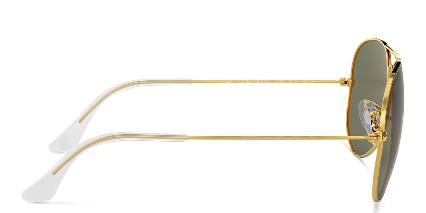 نظارات شمسية بيلوت كلاسيك من راي بان بلون ذهبي - صورة المنتج 3