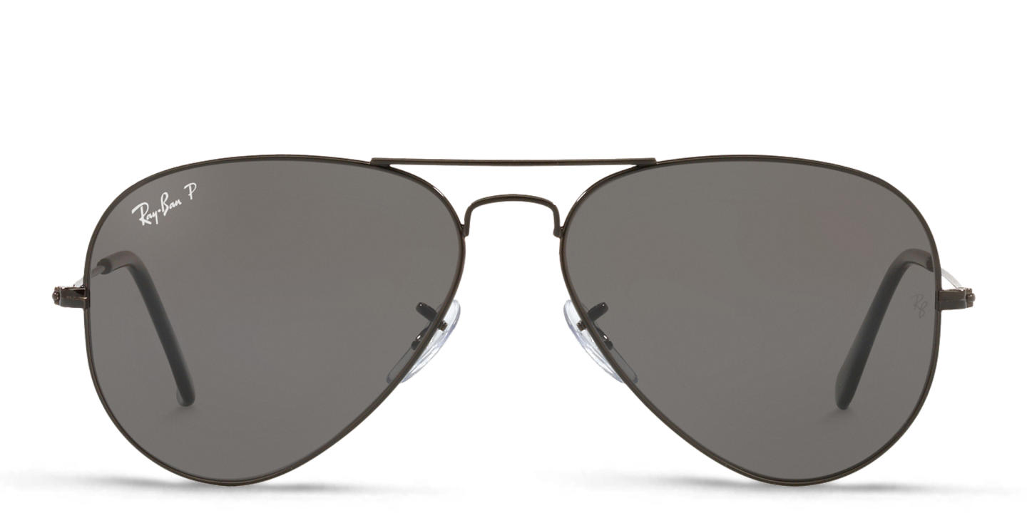 Ray-Ban Unisex Pilot Sunglasses in Metal in Black – Product Photo 0