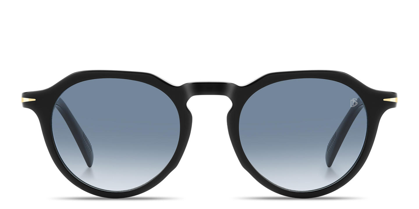 تسوق نظارات شمسية طراز بانتوس بشعار العلامة ديفيد بيكهام بلون أسود أونلاين.