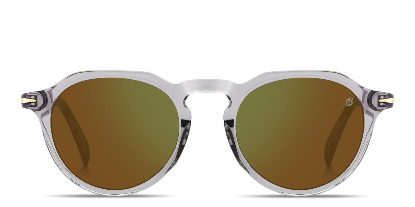 Shop DAVID BECKHAM Talisman Panthos Sunglasses in Grey online.