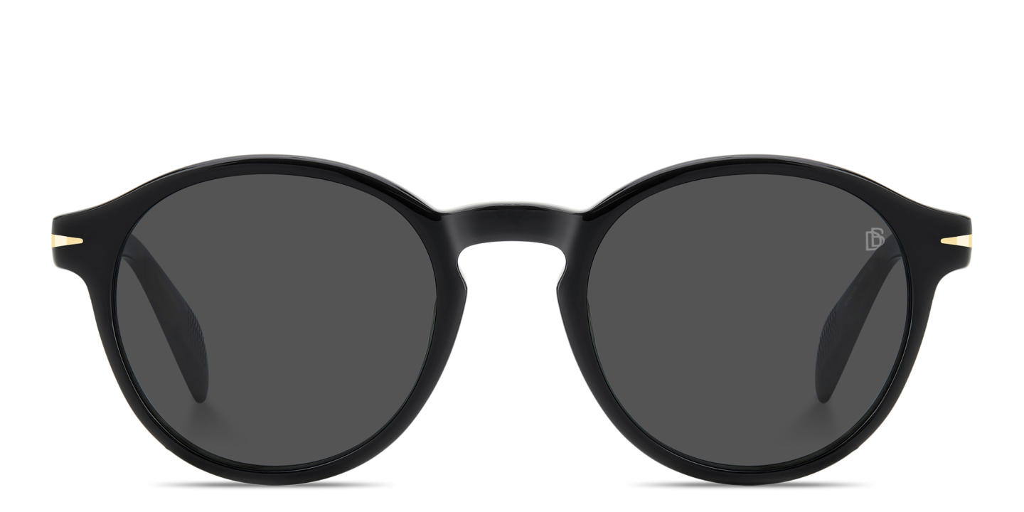 Shop DAVID BECKHAM Talisman Panthos Sunglasses in Black online.