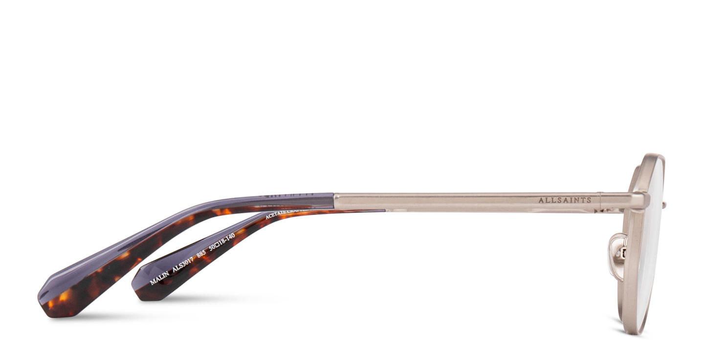 تسوق نظارات طبية مالين بإطار غير منتظم للجنسين اول سينتس بلون فضي أونلاين.