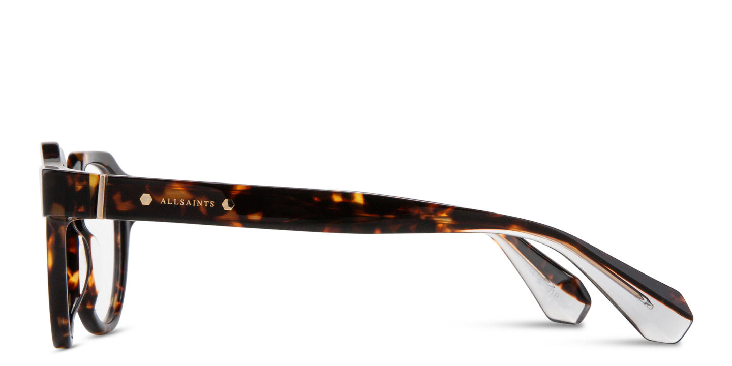 Shop ALL SAINTS Carey Unisex Panthos Eyeglasses in Dark Tortoise online.
