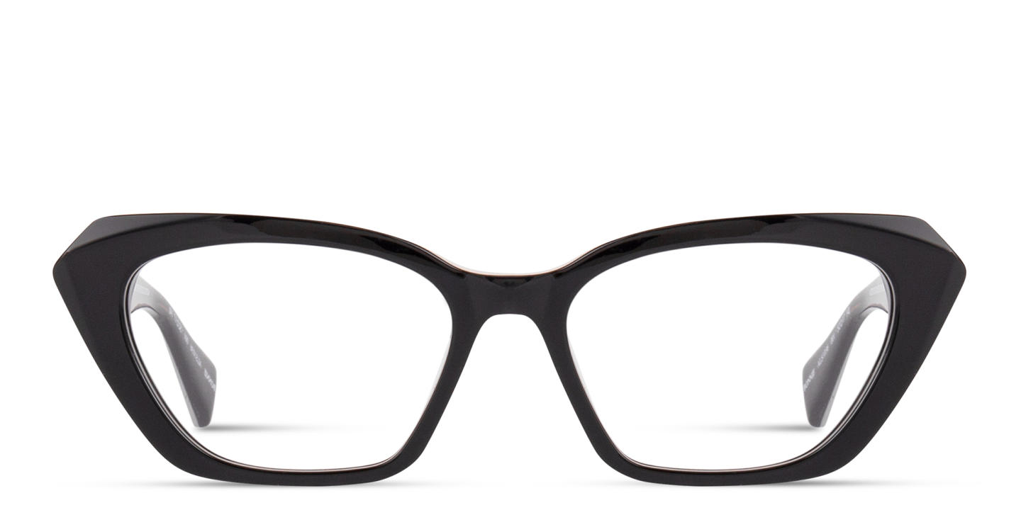 Shop ALL SAINTS Bonnie Unisex Cat-Eye Eyeglasses in Black online.