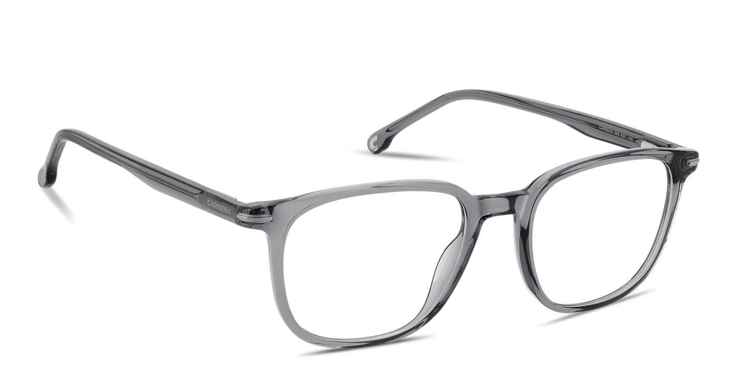 Carrera Logo Signature Rectangle Eyeglasses in Grey – Product Photo 2