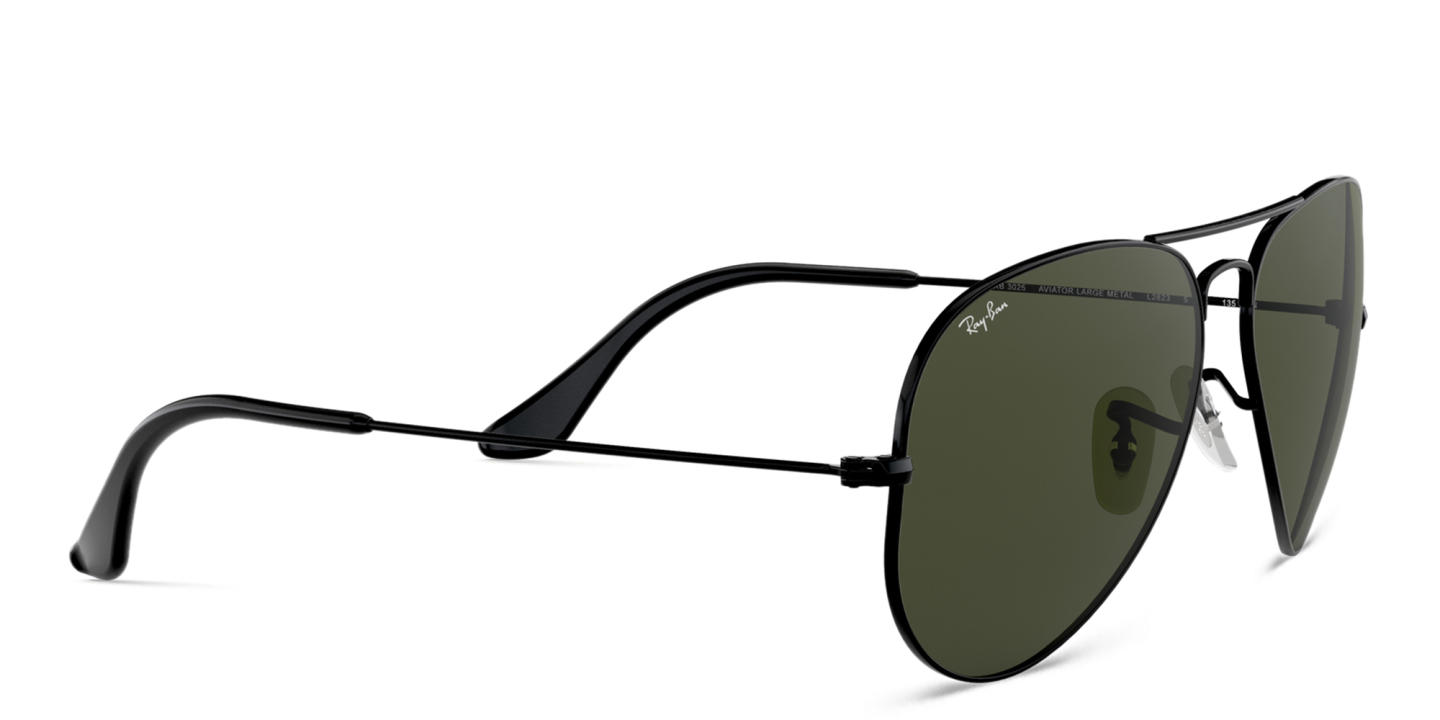 Ray-Ban Pilot Classic Sunglasses in Black – Product Photo 4