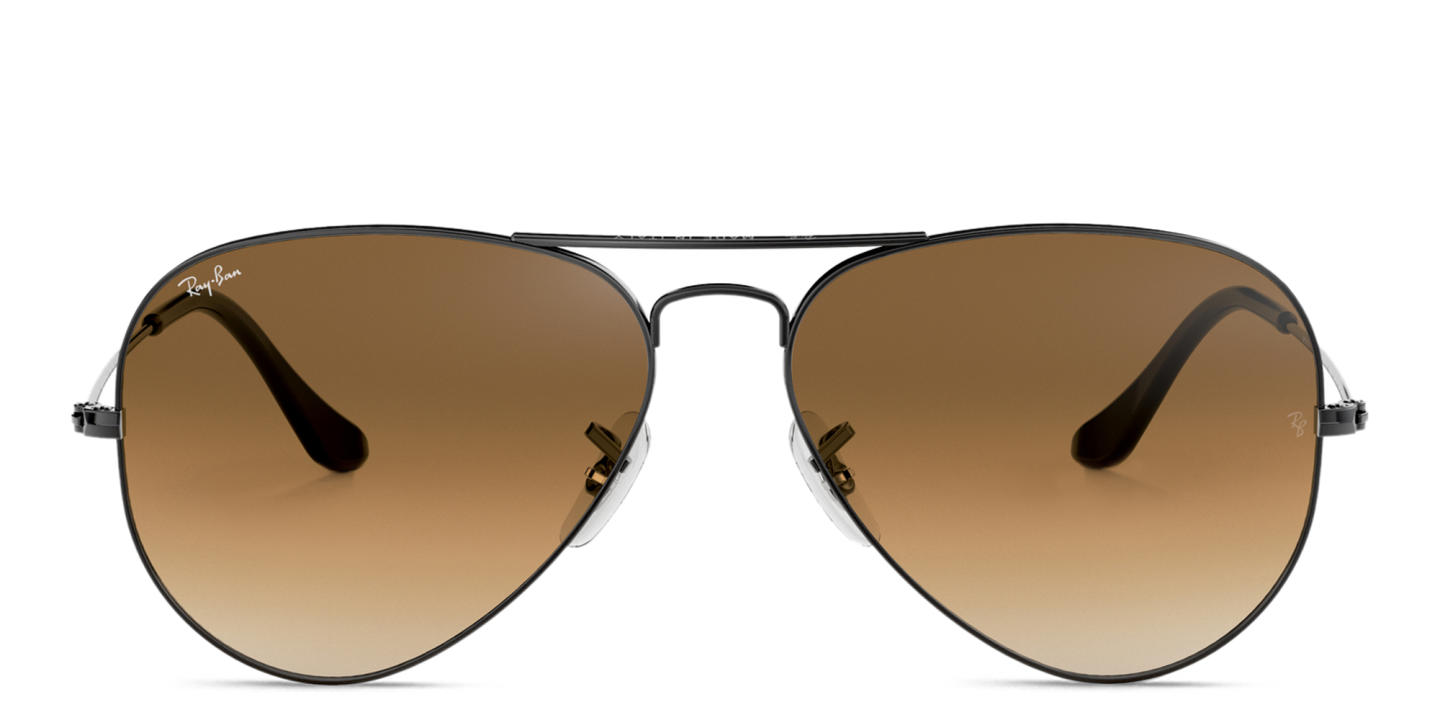 Ray-Ban Unisex Pilot Sunglasses in Gunmetal – Product Photo 0