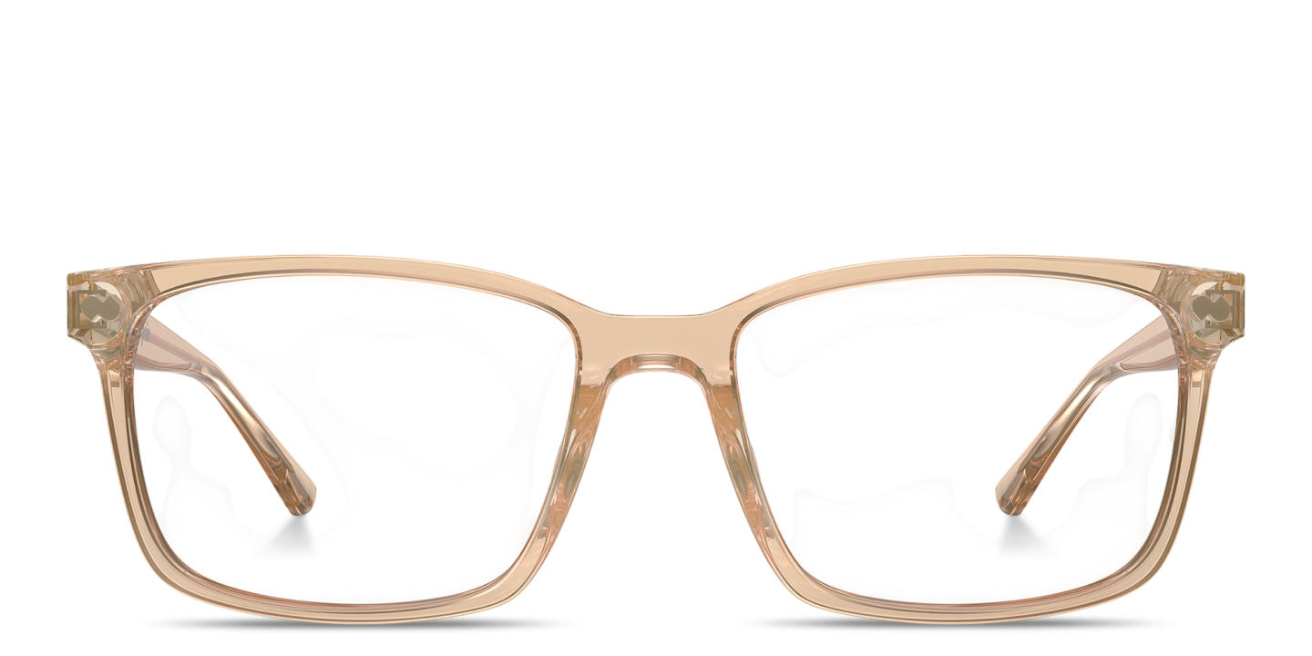 Shop Pair Eyewear The Kirby Eyeglasses in Honey Clear online.