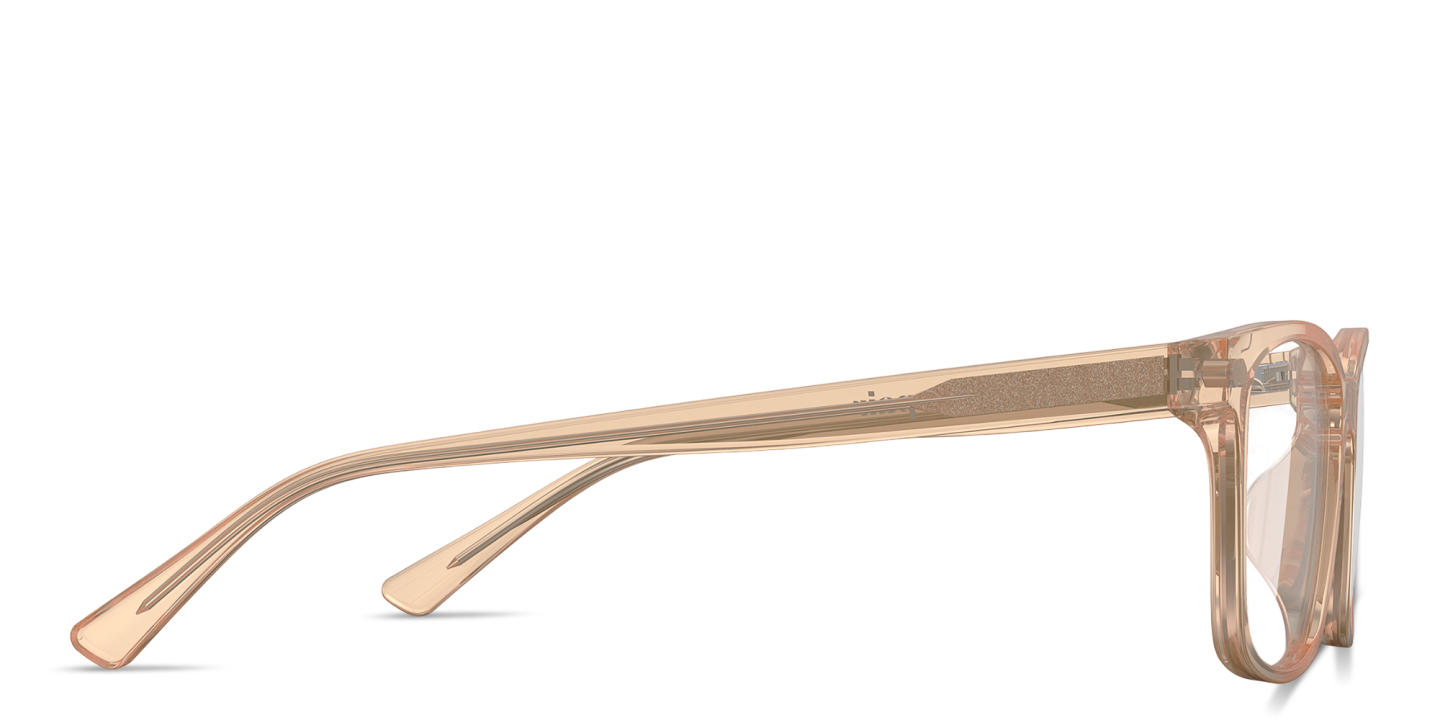 Shop Pair Eyewear The Kirby Eyeglasses in Honey Clear online.