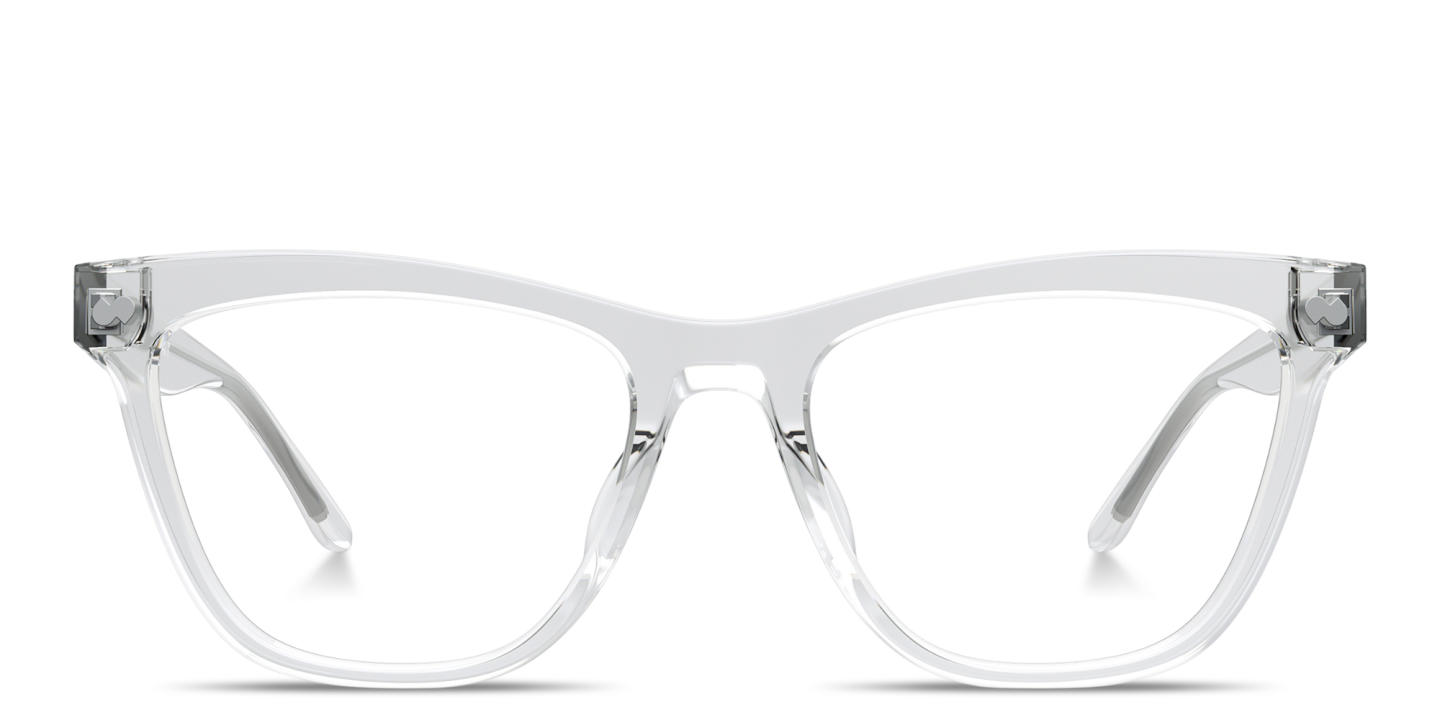 Shop Pair Eyewear The Harper Eyeglasses in Crystal Clear online.