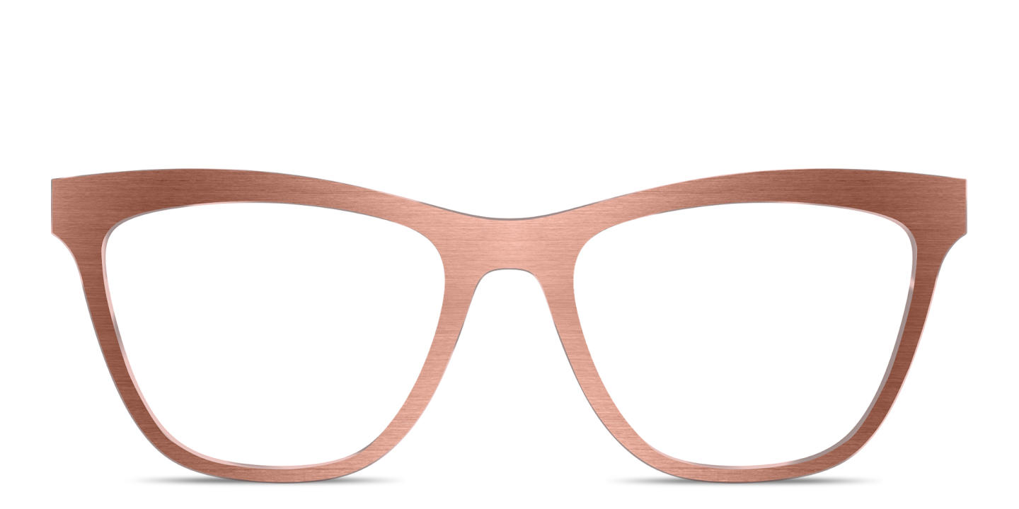 Shop Pair Eyewear The Harper Top in Rose Gold online.