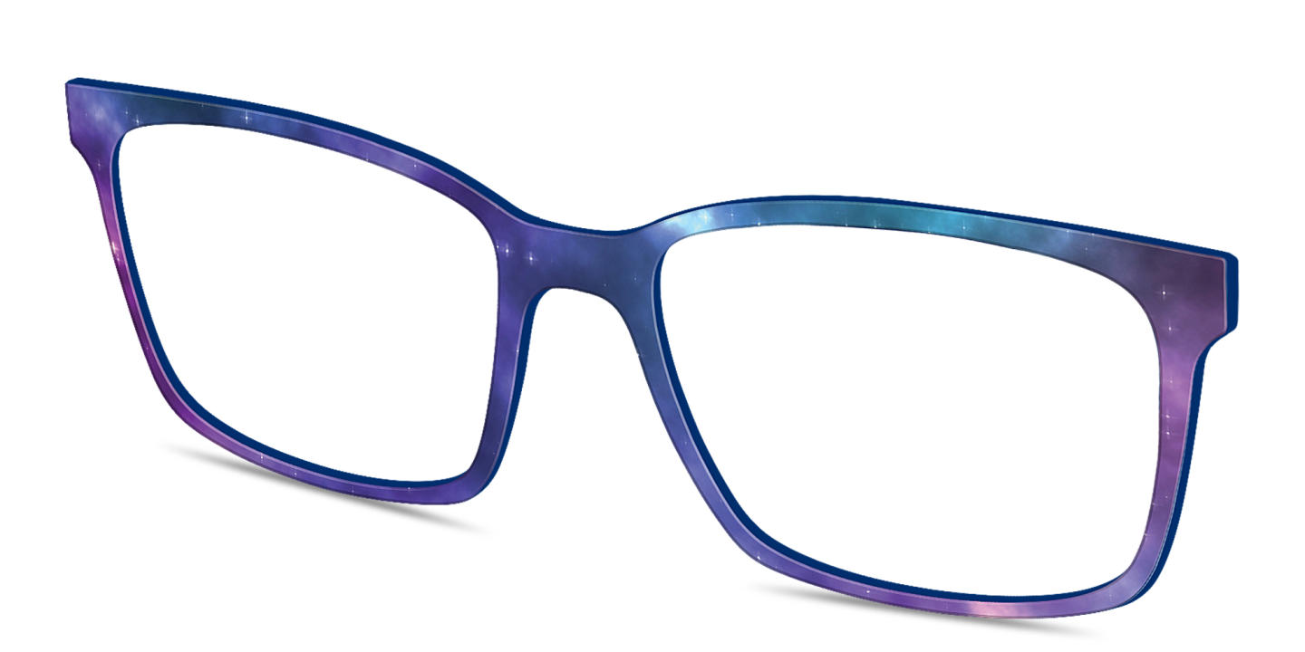 Shop Pair Eyewear The Kirby Top in Galaxy online.