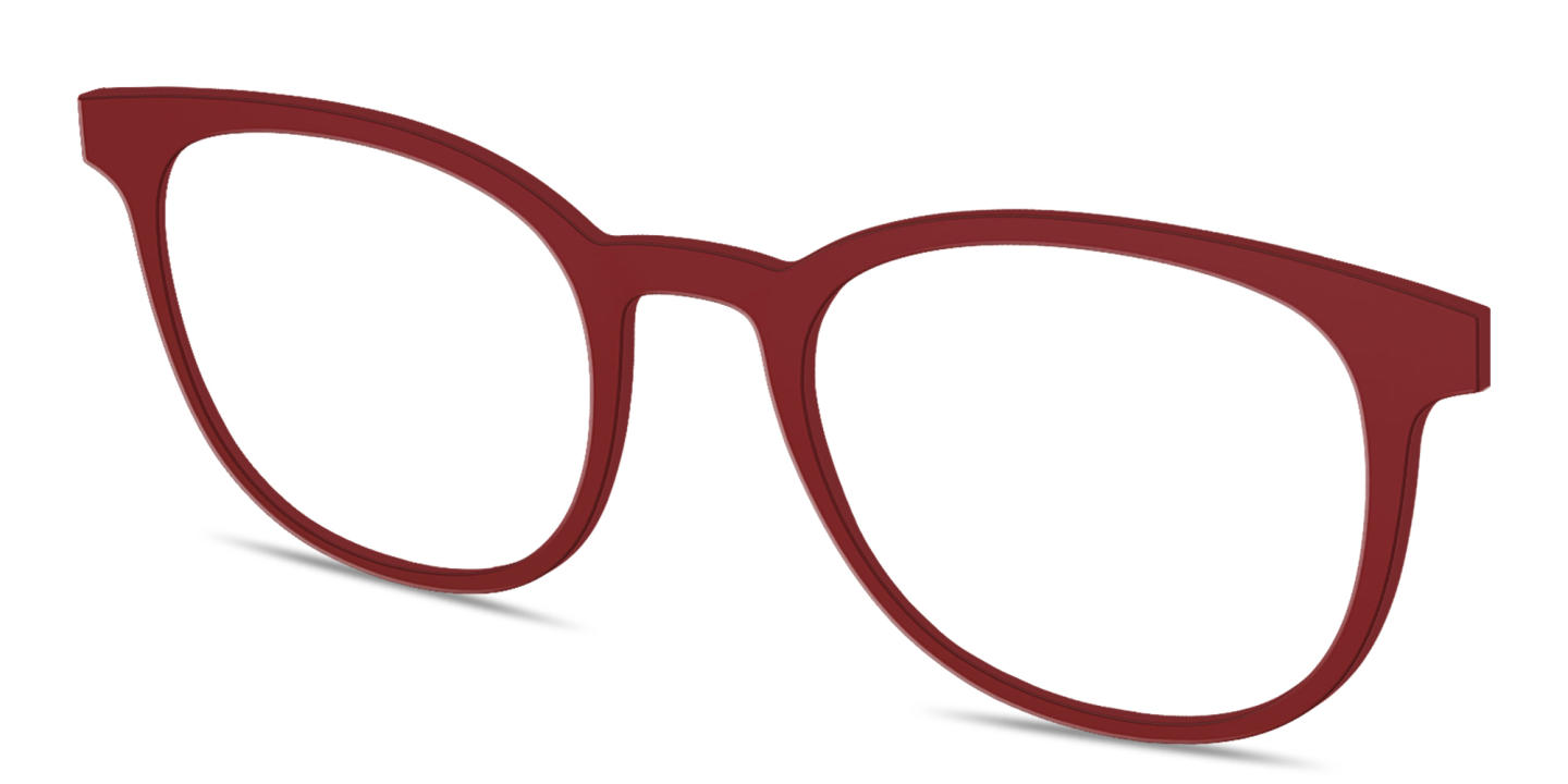 Shop Pair Eyewear The Reese Top in Burgundy online.