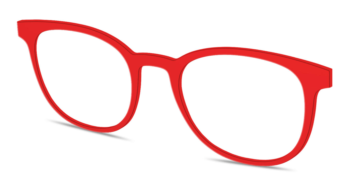 Shop Pair Eyewear The Reese Top in Red online.