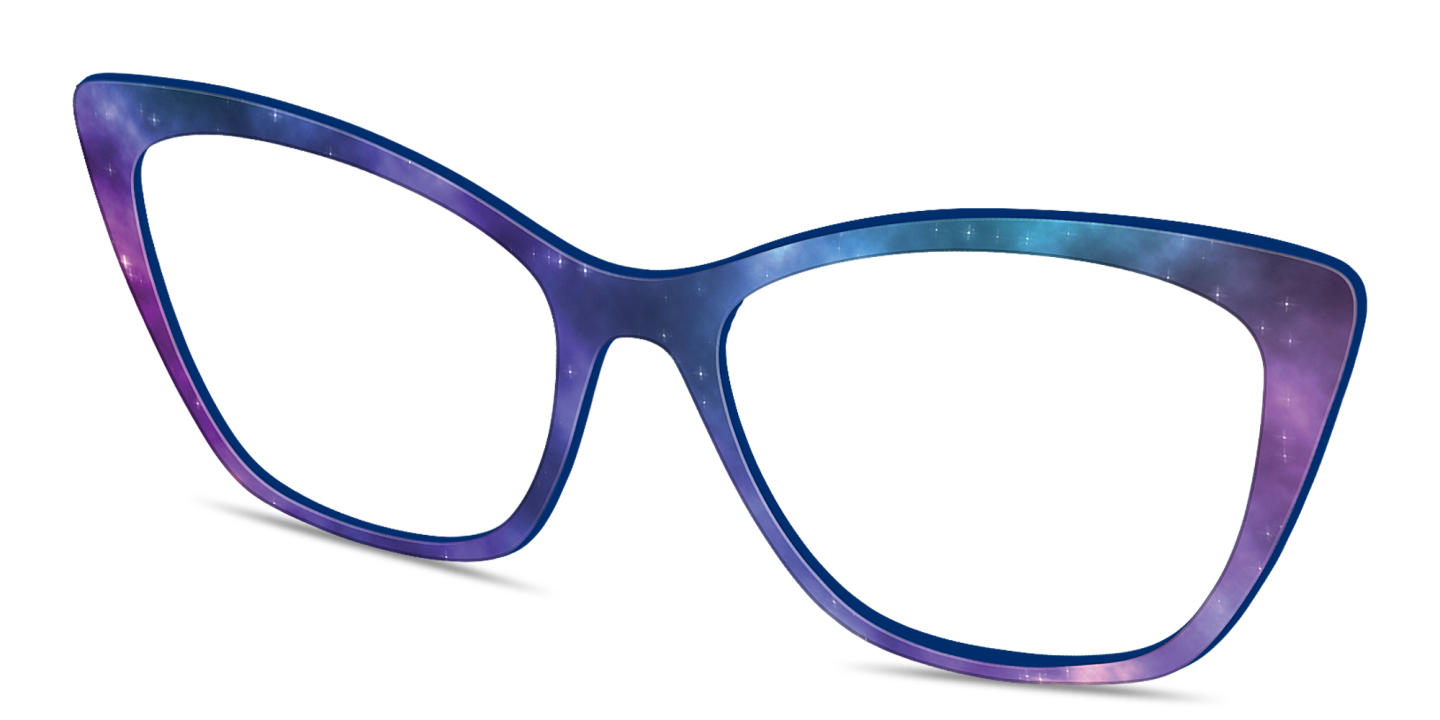 Shop Pair Eyewear The Wanda Top in Galaxy online.