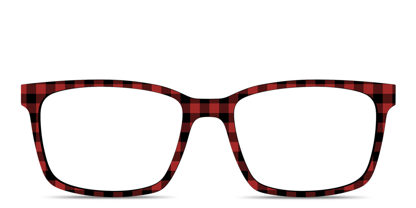 Shop Pair Eyewear The Kirby Top in Check Red online.