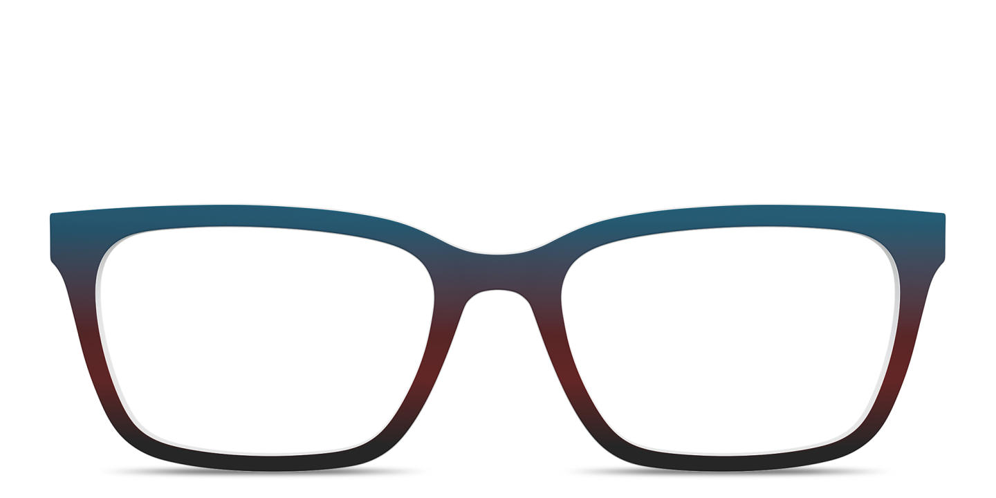 Shop Pair Eyewear The Larkin Top in Teal Espresso Gradient online.