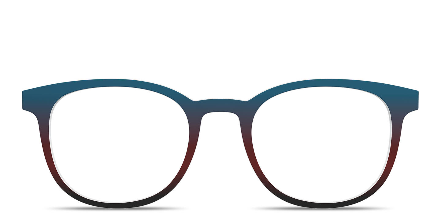 Shop Pair Eyewear The Reese Top in Teal Espresso Gradient online.