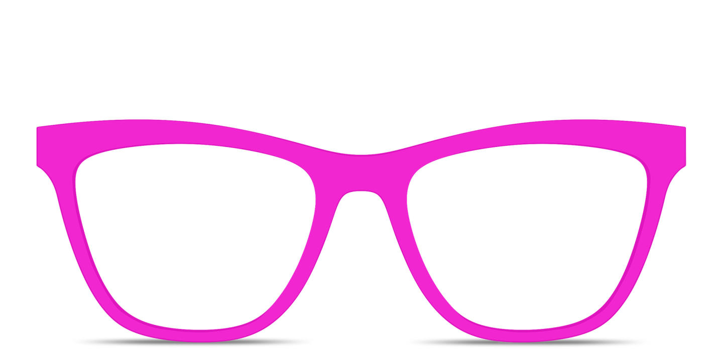 Shop Pair Eyewear The Harper Top in Hot Pink online.