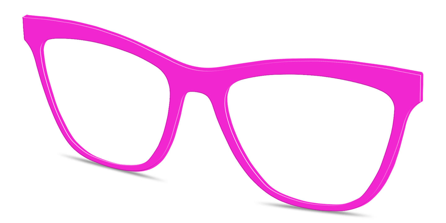 Shop Pair Eyewear The Harper Top in Hot Pink online.