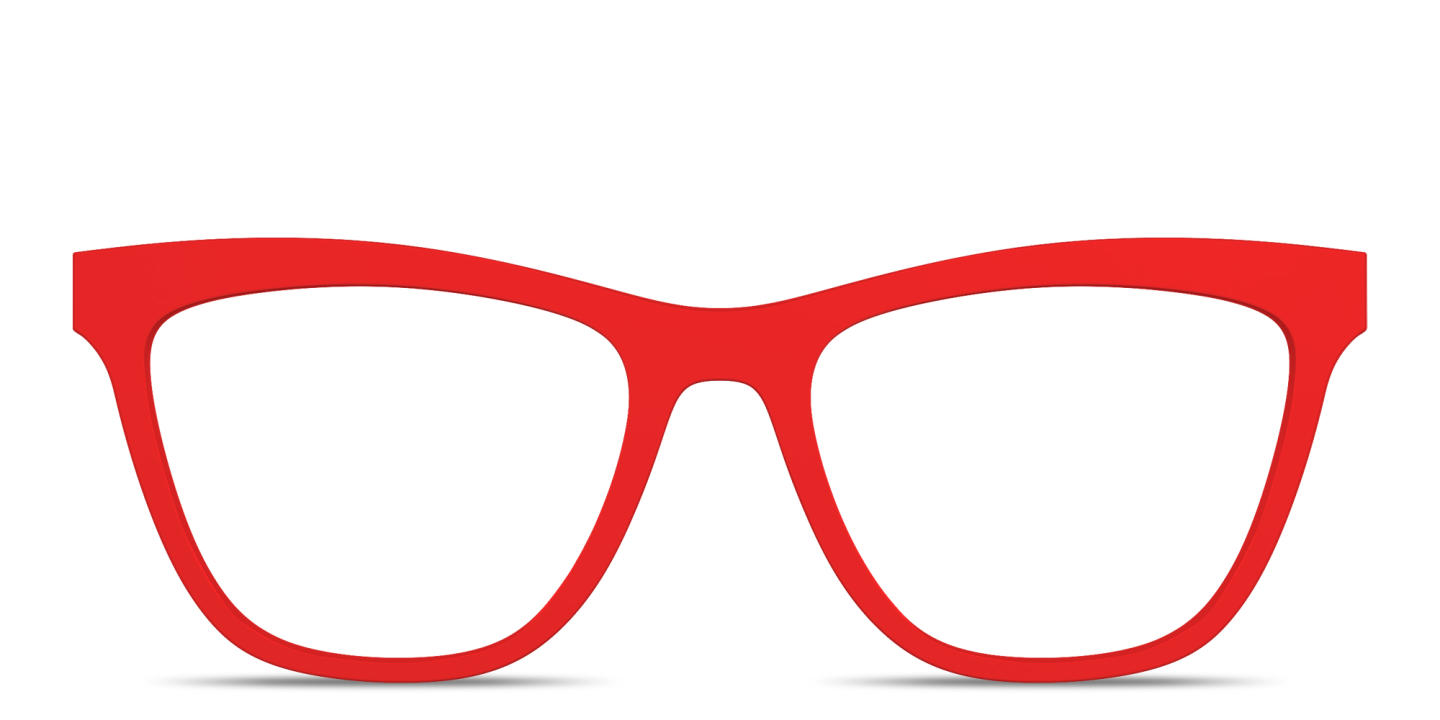 Shop Pair Eyewear The Harper Top in Red online.