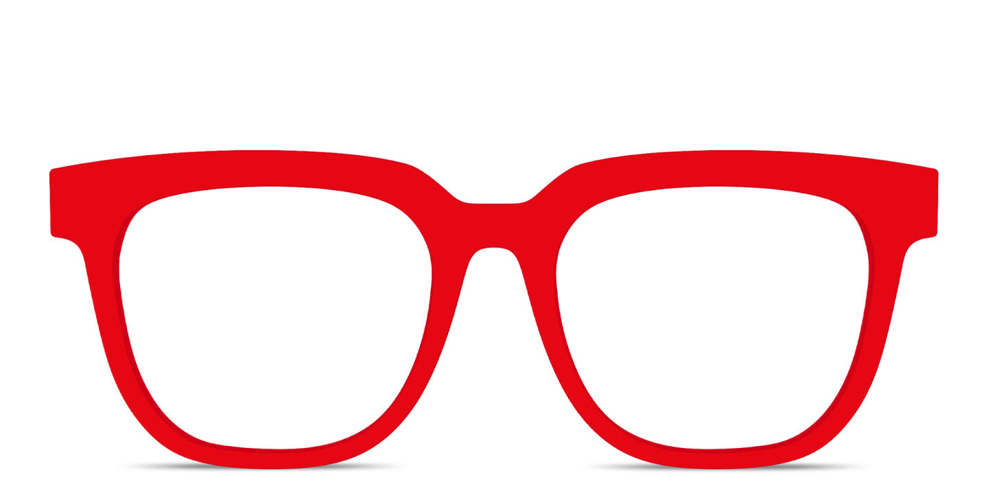 Shop Pair Eyewear The Payton Top in Red online.