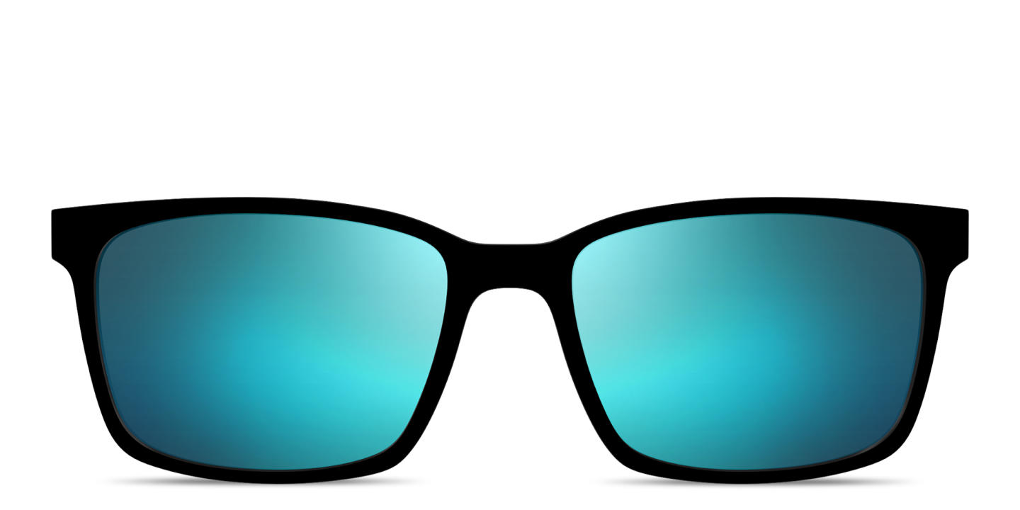 Shop Pair Eyewear The Kirby Sun Top in Black online.