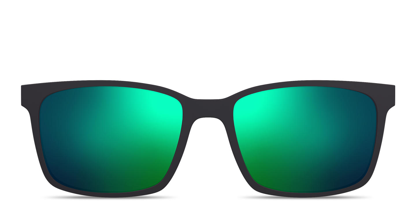 Shop Pair Eyewear The Kirby Sun Top in Black online.