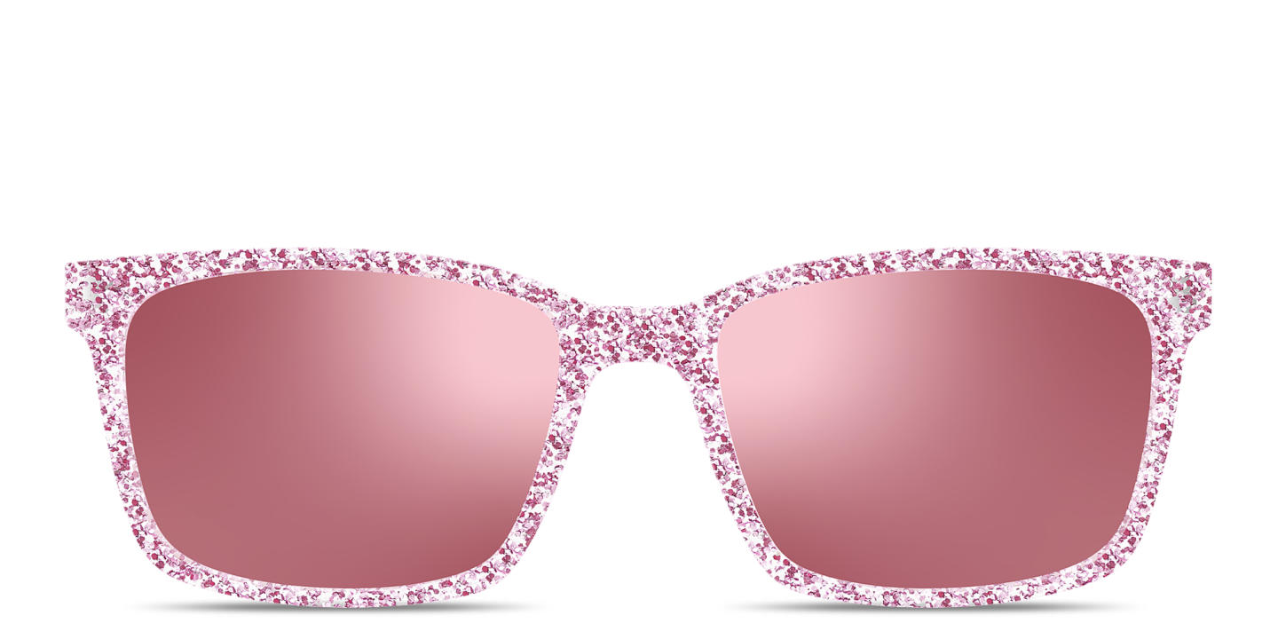 Shop Pair Eyewear The Kirby Sun Top in Rose Gold online.