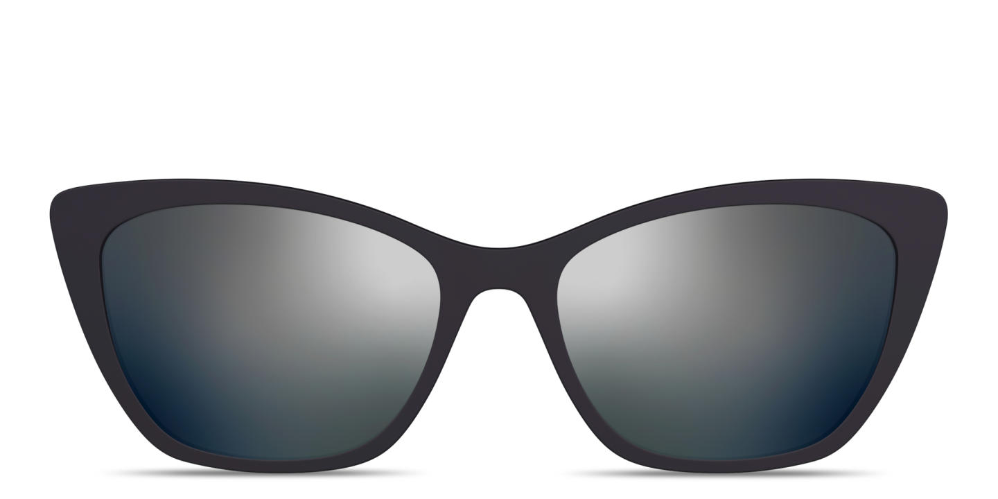 Shop Pair Eyewear The Wanda Sun Top in Black online.