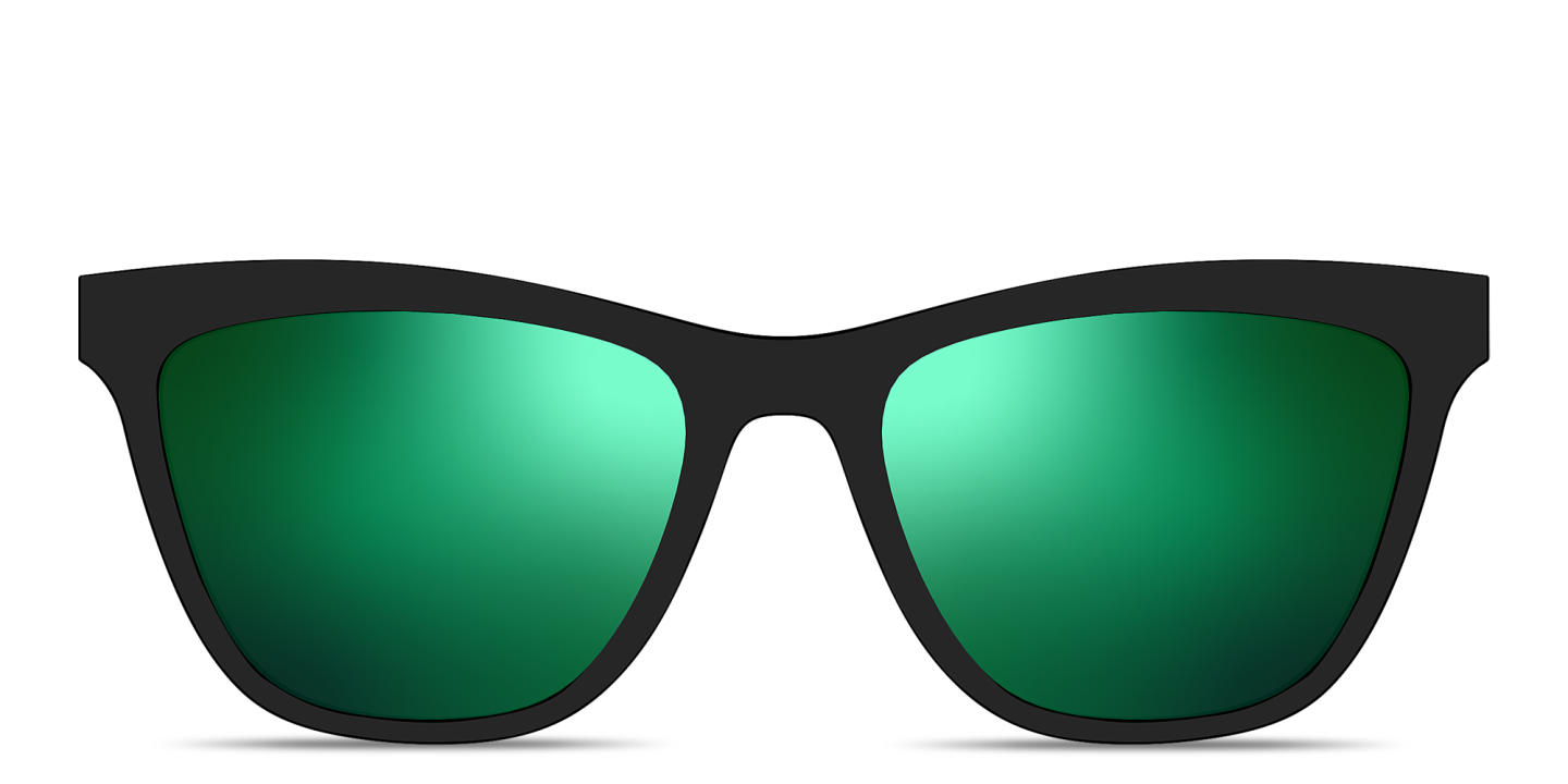 Shop Pair Eyewear The Harper Sun Top in Black online.