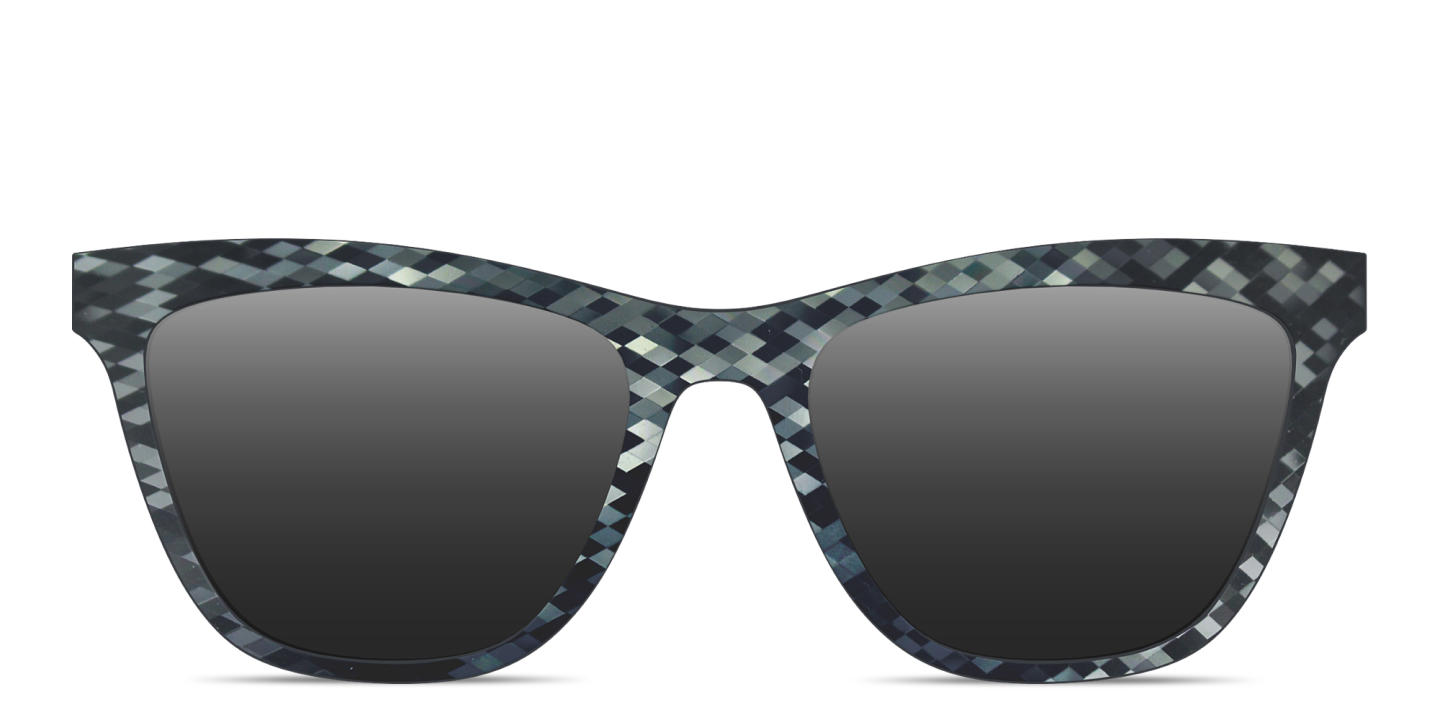 Shop Pair Eyewear The Harper Sun Top in Black Prism online.