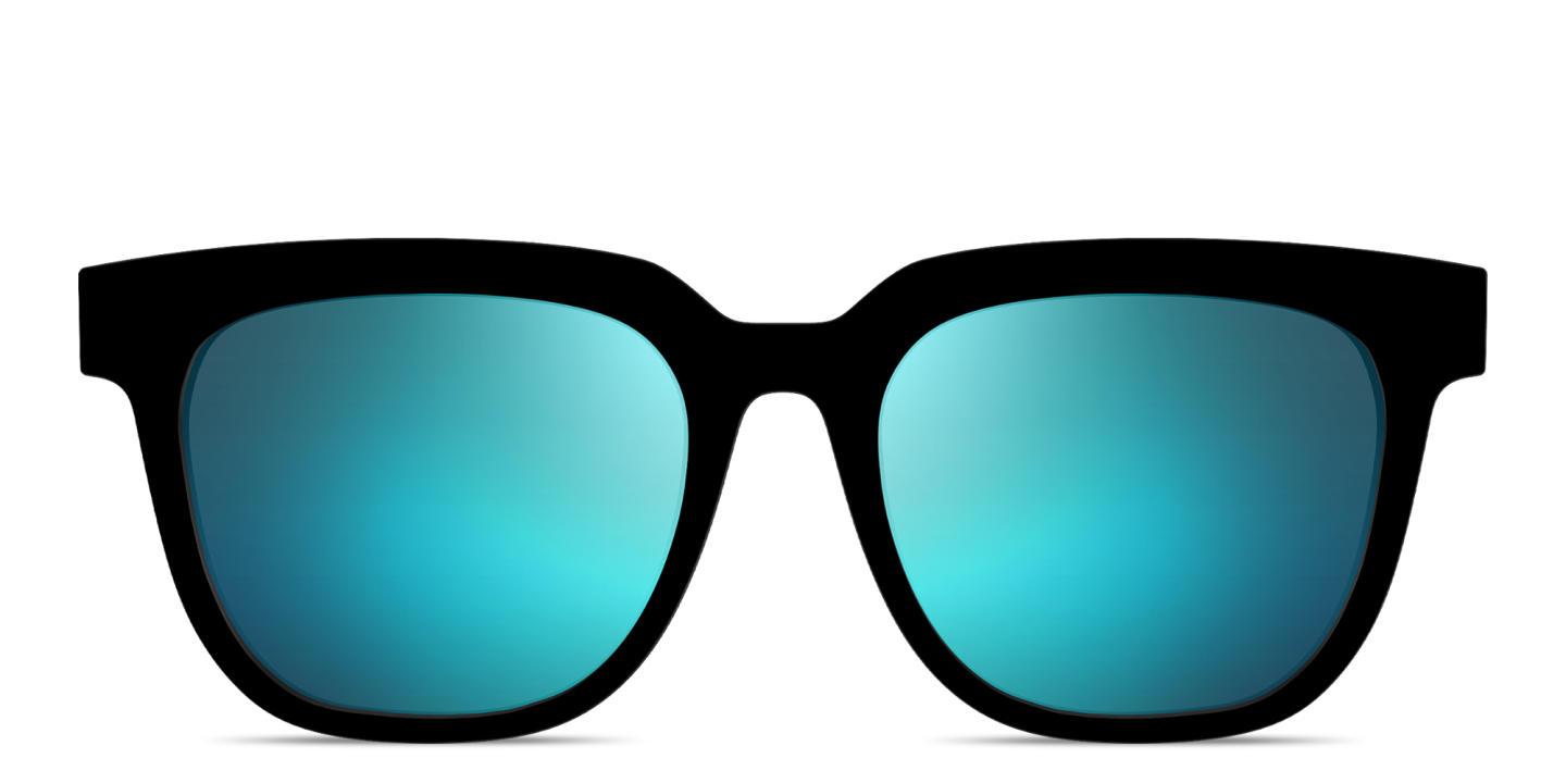 Shop Pair Eyewear The Payton Sun Top in Black online.